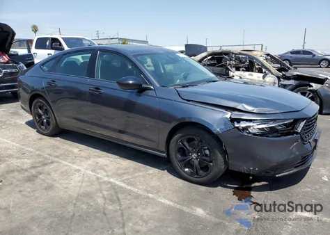 2025 Honda Accord Se from USA, damaged, VIN 1HGCY1F44SA003066